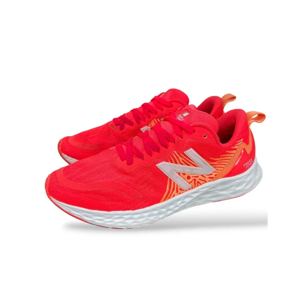 New Balance Fresh Foam Tempo Neo Flame Red Orange Running Shoes WTMPOCP Womens 8